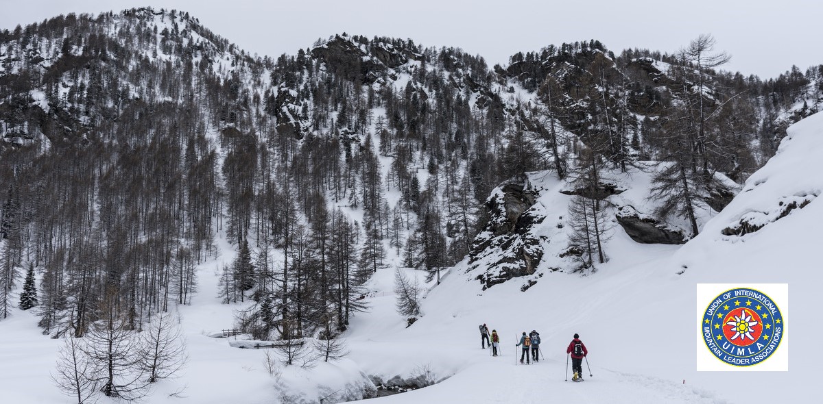 Escursioni “collettive” a calendario con racchette da neve